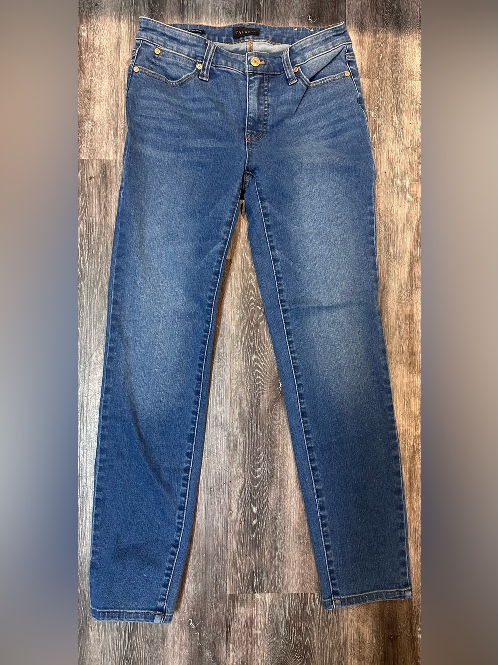 Talbots Women’s Size 2 Slim Ankle Jeans Medium Wash Stretch Denim